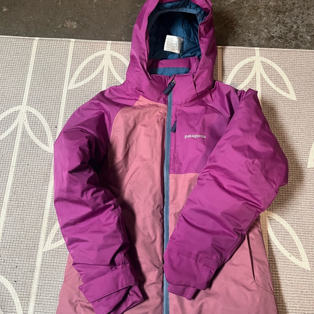 Patagonia Kids' Purple Jacket Snowbelle